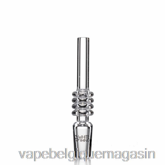 Vape Jetable Collecteur De Nectar De Rhinocéros Blanc Embouts Quartz 10mm